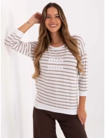 Bluzka RV BZ model 21319962 biało beżowy - FPrice
