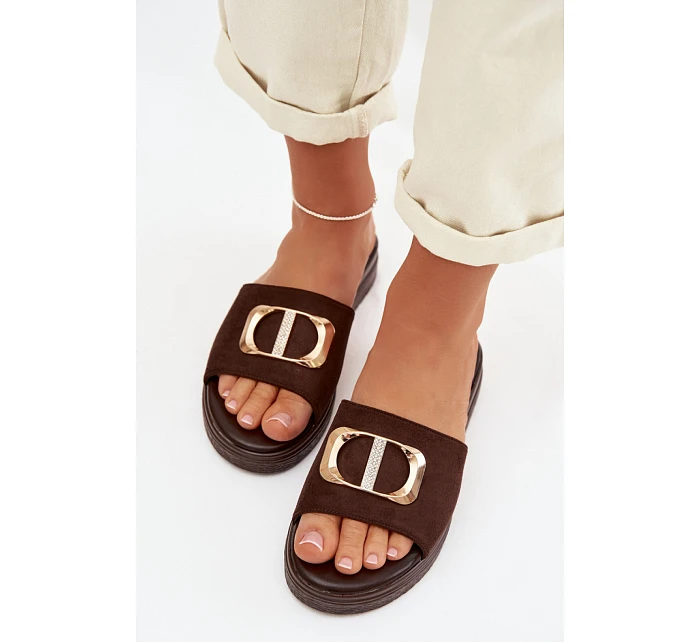 Pantofle model 226363 Step in style Pantofle model 226363 Step in style