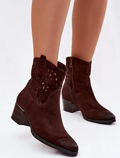 Boty na podpatku  model 230938 Step in style