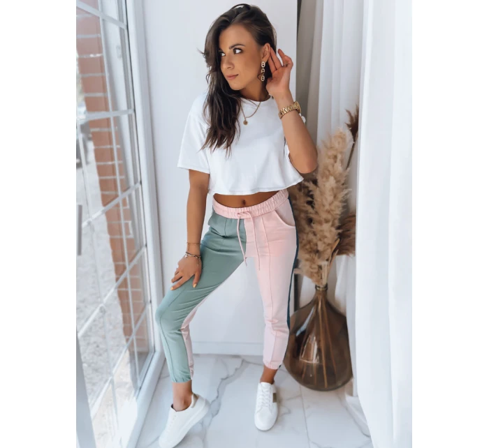 Dámské tepláky PASTELS pink FashionStreet UY1483