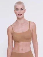 Dámská podprsenka ZERO Feel 2.0 Ultra Bra - BROWN - sv. hnědá 00CM - SLOGGI
