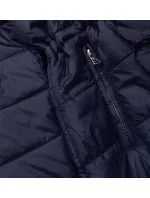 Tmavě oboustranná dámská bunda model 15798339 - MHM Tmavě oboustranná dámská bunda model 15798339 - MHM