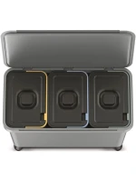 SORTIBOX 3W1 SMOOTH GRAY odpadkový koš SORTIBOX 3W1 SMOOTH GRAY odpadkový koš