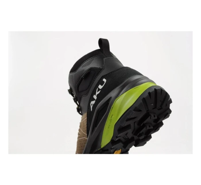 Aku pánská trekingová sportovní obuv Adapta Gore-tex kožená černá zelená