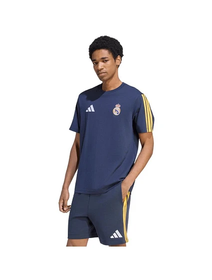 Pánské tričko adidas Real Madrid T-shirt navy blue KG2944 pánské Pánské tričko adidas Real Madrid T-shirt navy blue KG2944 pánské