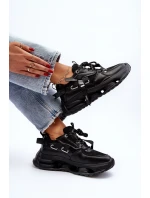 Dámské tenisky model 21650245 Černé - Goe