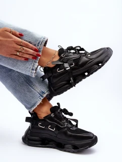 Dámské tenisky model 21650245 Černé - Goe