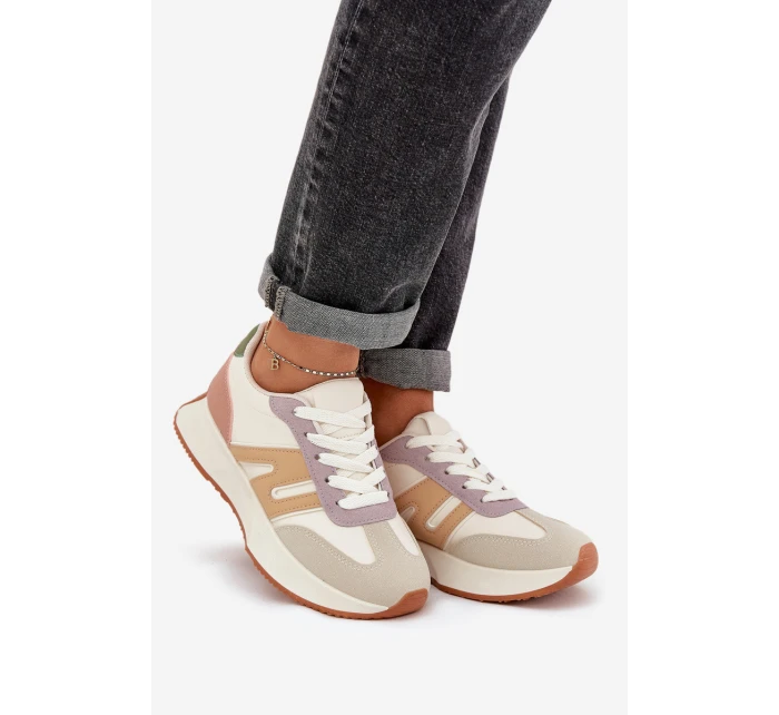 Dámské Sportovní Boty Na Platformě Multikolor Emidi Dámské Sportovní Boty Na Platformě Multikolor Emidi