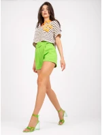 DHJ šortky SN 15776.01P světle zelená