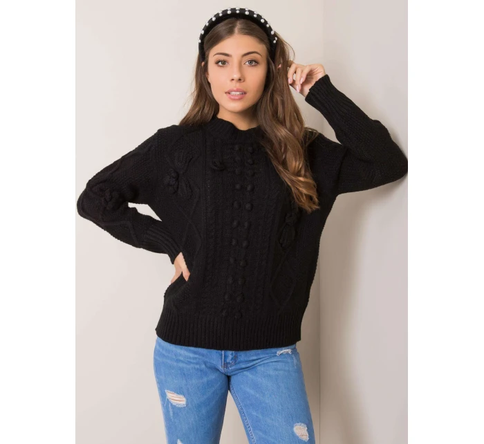 Dámský svetr EM SW model 17831222 černý - FPrice