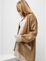 Sweter LC SW model 22556665 camelowy - FPrice