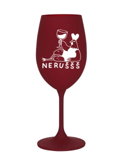 NERUŠŠŠ - bordó sklenice na víno 350 ml