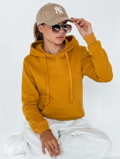 Dámská mikina s kapucí BASIC camellia BY0560