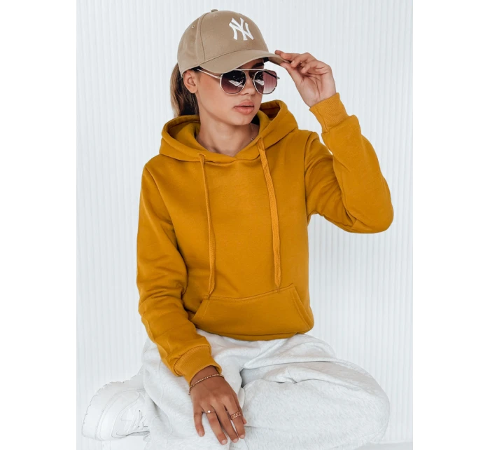 Dámská mikina s kapucí BASIC camellia BY0560 Dámská mikina s kapucí BASIC camellia BY0560