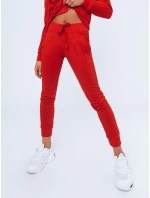 Dámské tepláky LARA červená Dstreet model 21963198 - FashionStreet Dámské tepláky LARA červená Dstreet model 21963198 - FashionStreet