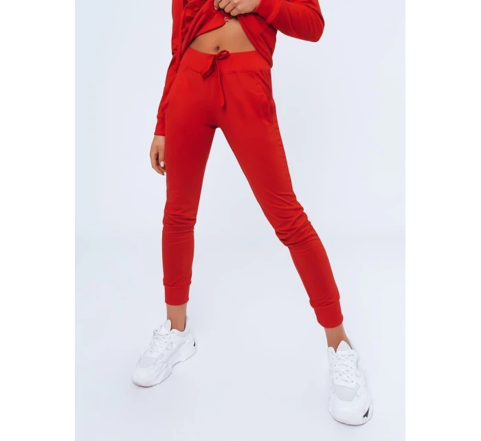 Dámské tepláky LARA červená Dstreet model 21963198 - FashionStreet Dámské tepláky LARA červená Dstreet model 21963198 - FashionStreet