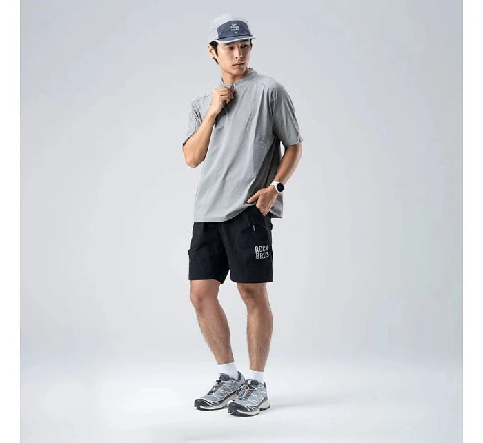 Rockbros šortky YDDK015 s páskem velikost L - černé