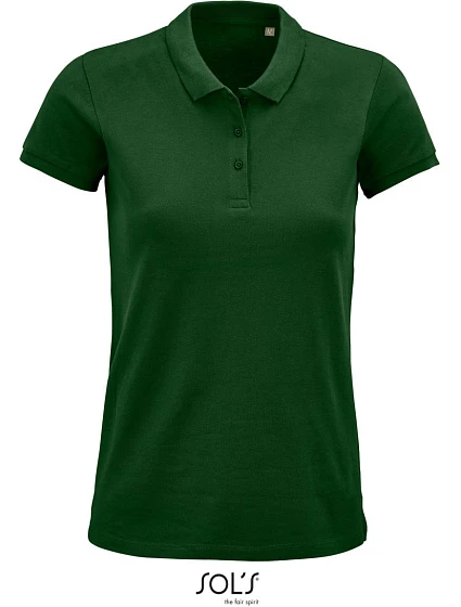 SOL'S Planet Women Dámské piqué polo z bio bavlny 25.3575 bottle green SOL'S Planet Women Dámské piqué polo z bio bavlny 25.3575 bottle green