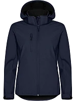 Classics Softshell Hoody W Dámská 3vrstvá softshellová bunda s kapucí model 22471096 dark navy - Clique Classics Softshell Hoody W Dámská 3vrstvá softshellová bunda s kapucí model 22471096 dark navy - Clique