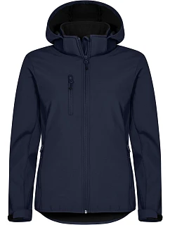 Classics Softshell Hoody W Dámská 3vrstvá softshellová bunda s kapucí model 22471096 dark navy - Clique