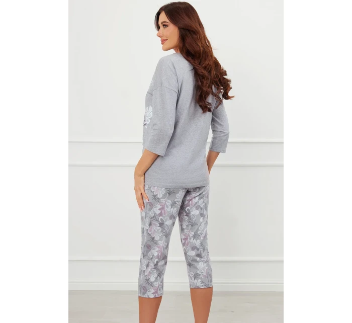 Italská móda Ibena r.3/4 sp.3/4 barva:melange/print