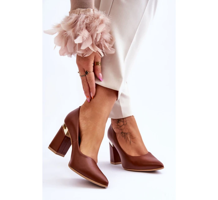 Kožené lodičky Lewski model 21615912 - Boto