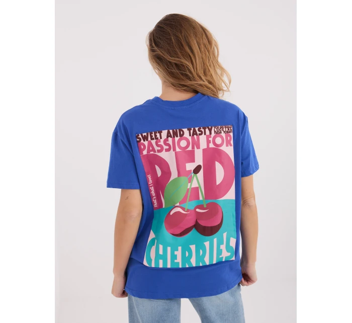 T shirt model 21791129 ciemny niebieski - FPrice T shirt model 21791129 ciemny niebieski - FPrice