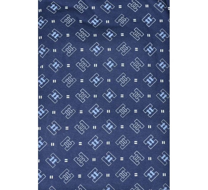 Pánské pyžamo 793 4 Tmavě modrá vzor mix - Luna