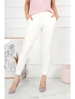 Dámské teplákové kalhoty OFF PINK