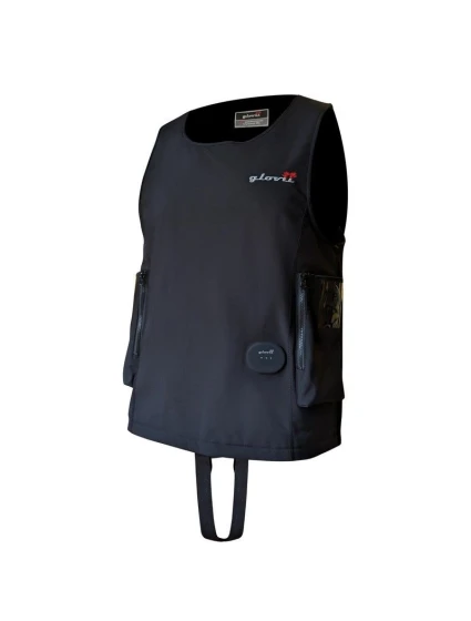 GLOVII VODOTĚSNÁ VYHŘÍVANÁ POTÁPĚČSKÁ VESTA, VČETNĚ DVOU BATERIÍ A DÁLKOVÉHO OVLÁDÁNÍ GMV2L