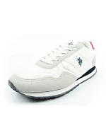 U.S. Polo Assn sportovní boty tenisky pánské módní pohodlné bílé