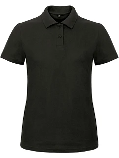 B&C ID.001 /women Dámské piqué polo 01.ID10 black
