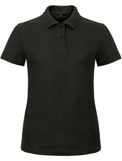 B&C ID.001 /women Dámské piqué polo 01.ID10 black B&C ID.001 /women Dámské piqué polo 01.ID10 black