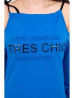 Chrpové šaty Tres Chic Chrpové šaty Tres Chic