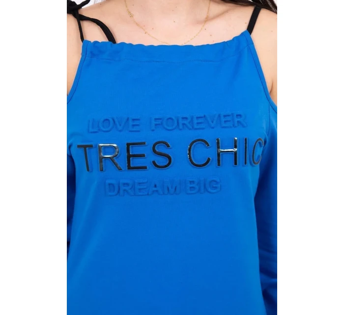 Chrpové šaty Tres Chic Chrpové šaty Tres Chic