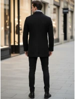 Pánský černý kabát Dstreet model 21963888 - FashionStreet