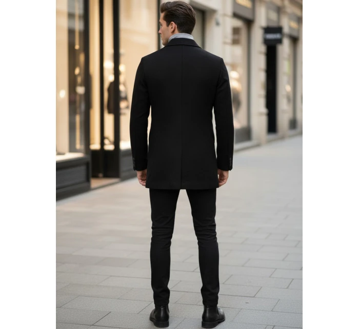 Pánský černý kabát Dstreet model 21963888 - FashionStreet