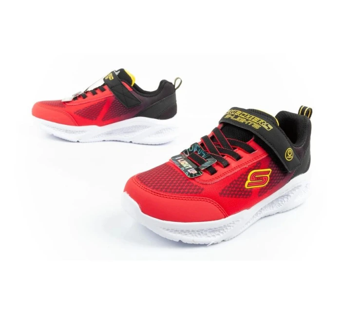 Skechers S Lights dětské sportovní boty chlapci pohodlné LED