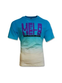 PUMA Melo Fade T-shirt Blue Atoll training shirt - 535116-1 pánské