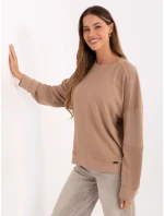 Bluzka RV BZ model 21406696 ciemny bezowy - FPrice Bluzka RV BZ model 21406696 ciemny bezowy - FPrice