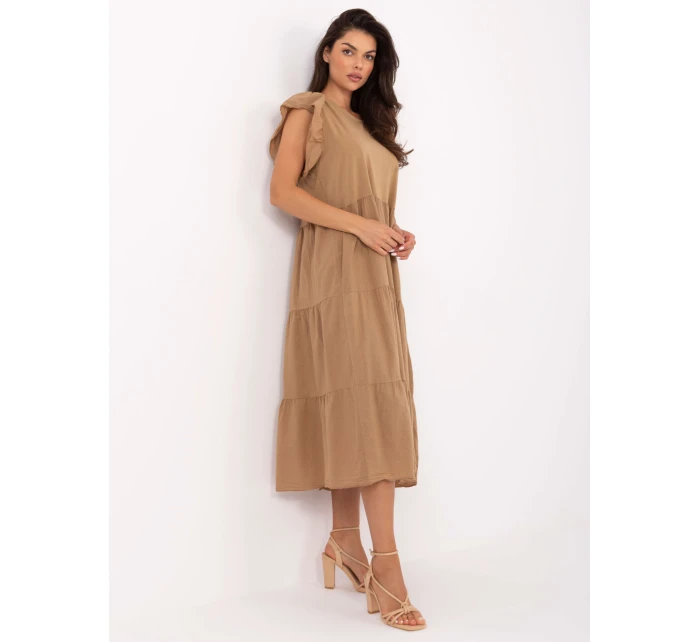 Sukienka TW SK BI 6 model 21204733 camelowy - FPrice