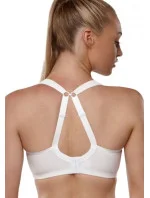 Dámská sportovní podprsenka model 19465773 Bílá - Panache