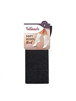 Dámské vlněné ponožky SOFT WOOL SOCKS - BELLINDA - šedý melír