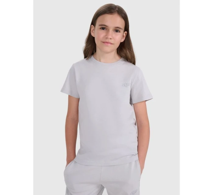 Dětské hladké tričko model 21756877 - 4F Dětské hladké tričko model 21756877 - 4F