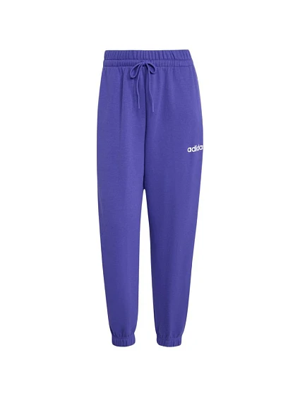 Dámské kalhoty Essentials Linear French Terry fialové, model 22403373 - ADIDAS