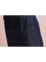 PR 126 Denim zástěra s laclem model 22536471 indigo denim - Premier