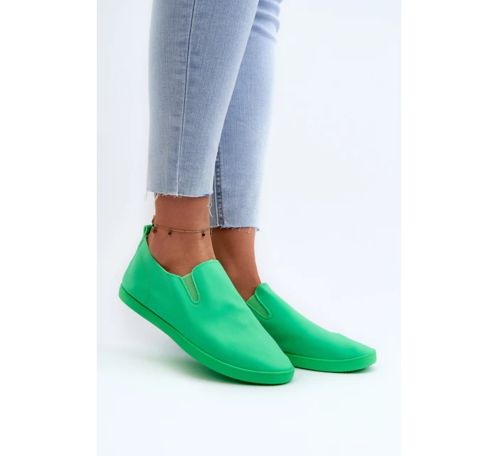 Dámské tenisky SlipOn Zelené model 21658963 - Boto Dámské tenisky SlipOn Zelené model 21658963 - Boto