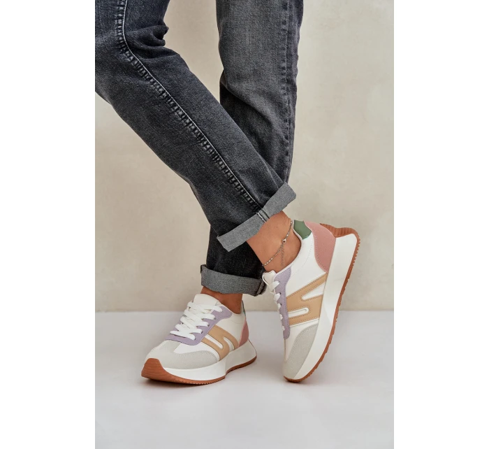 Dámské Sportovní Boty Na Platformě Multikolor Emidi Dámské Sportovní Boty Na Platformě Multikolor Emidi