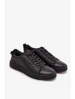 Kožené pánské tenisky model 21718257 Černé - Lee Cooper