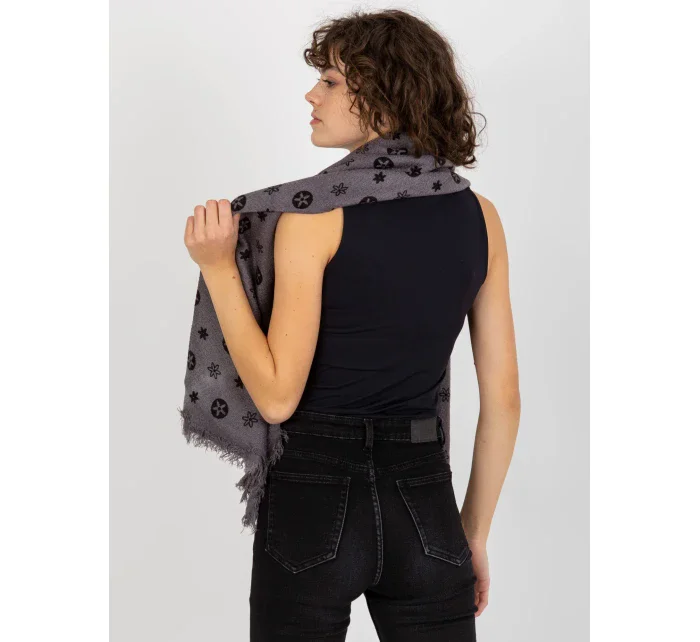 Šátek AT CH  tmavě šedý model 17967020 - FPrice